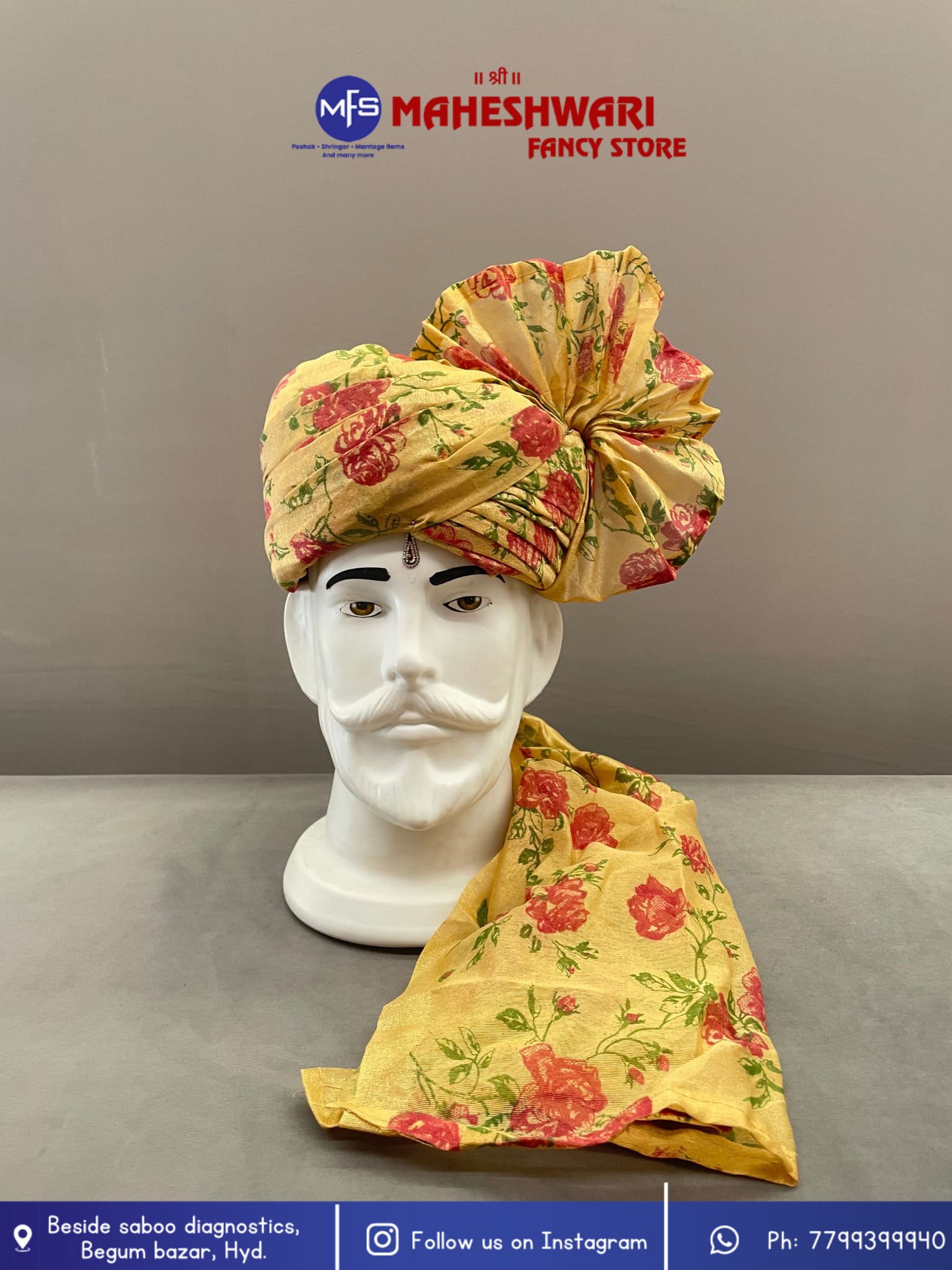 Tissue Golden Barati Pagdi